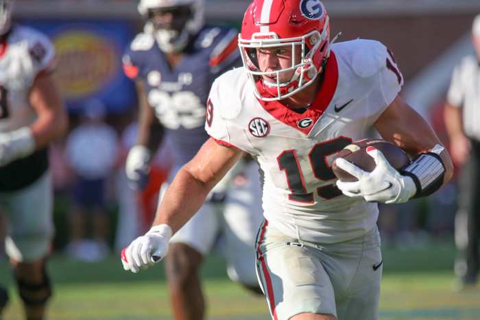 Brock Bowers vs Georgia Eric Starling/Auburn Daily